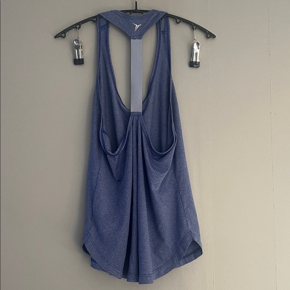 Old Navy Women's Heather Blue Tank Top Size Small - Picture 4 of 5